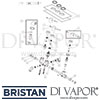 Bristan Prism Concealed 3 Control Shower Valve Spare Parts